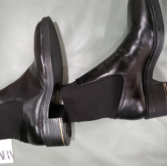 BRAND NEW W TAGS  ZARA ANKLE BOOTS - Picture 5 of 13